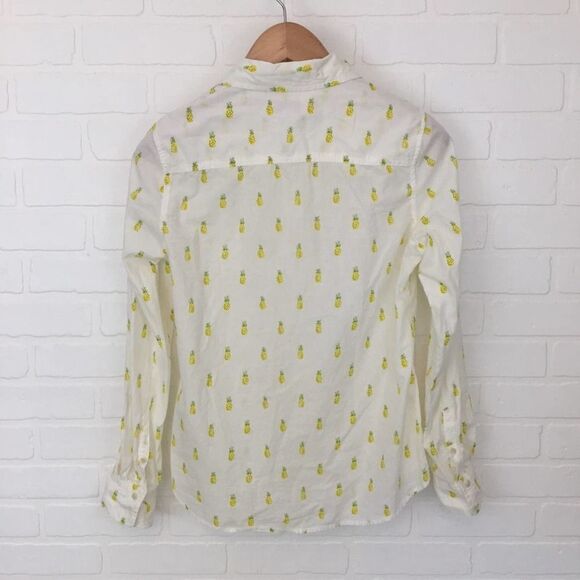 Merona Pineapple Button Up Shirt - Picture 5 of 7